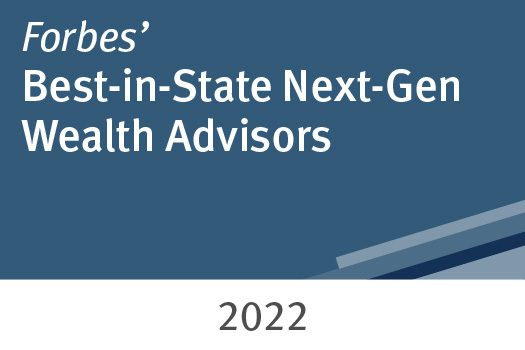 Forbes' Best-in-State Next-Gen Wealth Advisors award badge